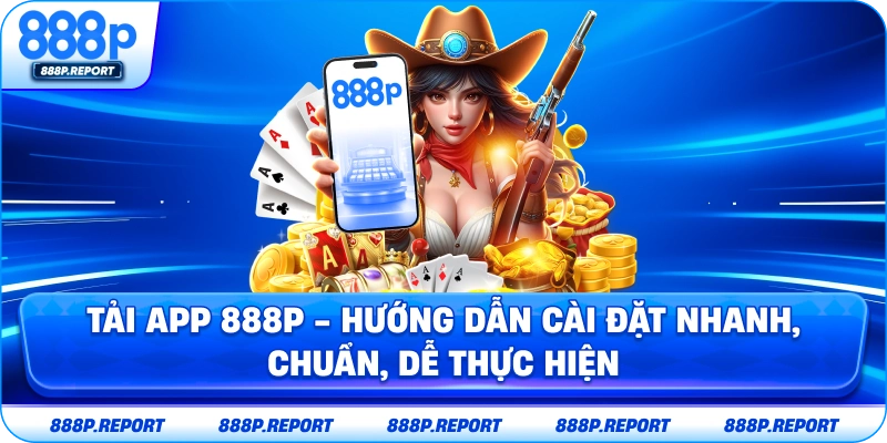 Tải app 888p - Hướng dẫn cài đặt nhanh, chuẩn dễ thức